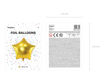Picture of FOIL BALLOON STAR GOLD 18 INCH